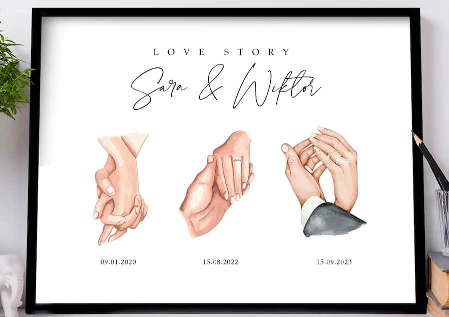 Wyjątkowy prezent ślubny dla koleżanki z pracy!